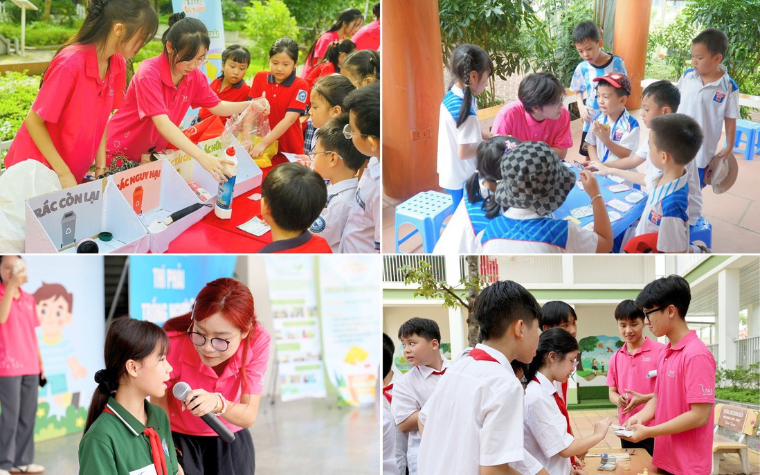School Tour 2025 - Mầm xanh đến trường lan tỏa thông điệp sống xanh tới hơn 5.500 học sinh trên địa bàn TP. Hà Nội