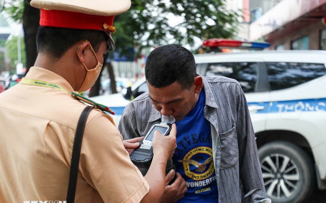 Hai tháng xử lý 126.482 người điều khiển phương tiện vi phạm nồng độ cồn