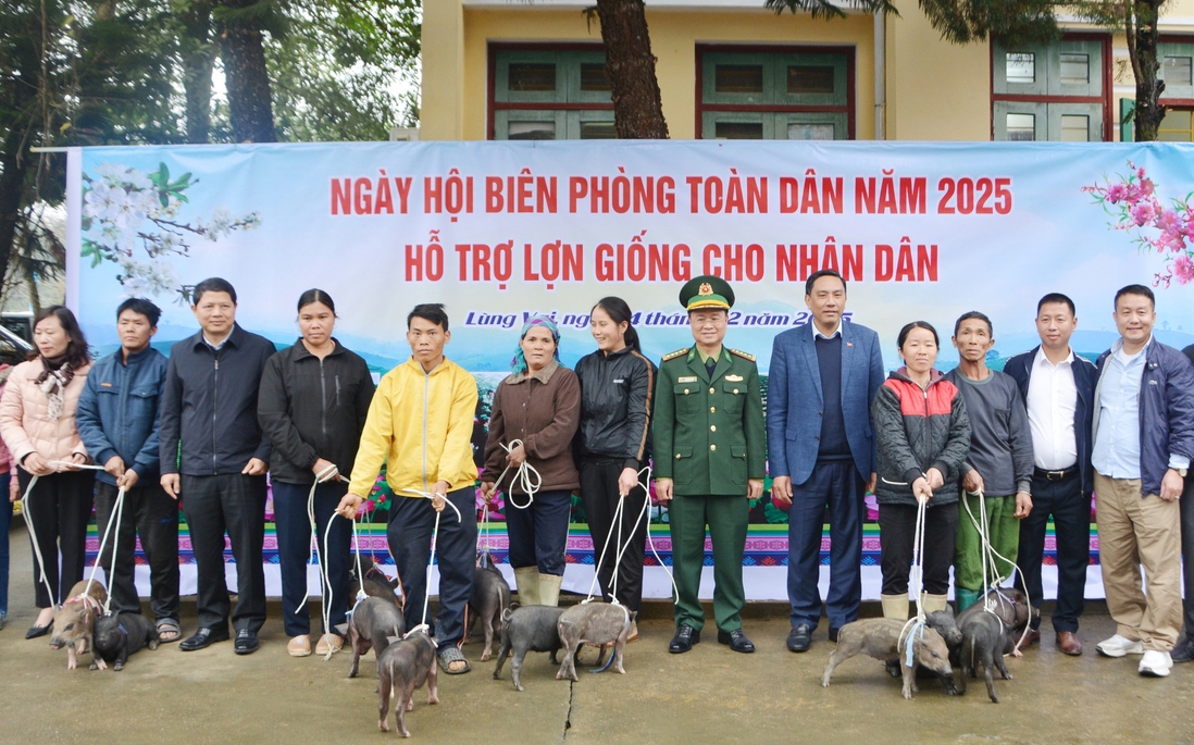 Lào Cai: Ngày hội Biên phòng toàn dân, khen thưởng các điển hình tham gia bảo vệ an ninh biên giới