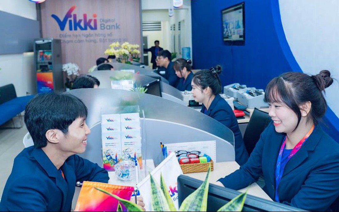 Cơ hội trúng 10 lượng vàng khi gửi tiết kiệm tại Ngân hàng Số Vikki