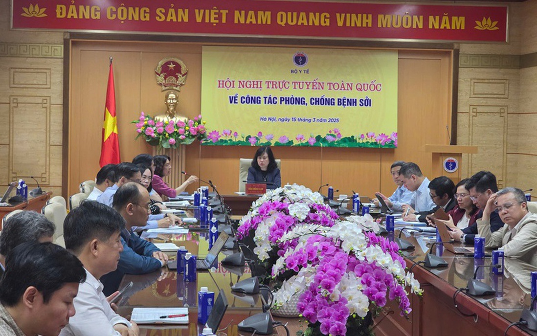 Bộ Y tế họp khẩn liên quan đến bệnh sởi