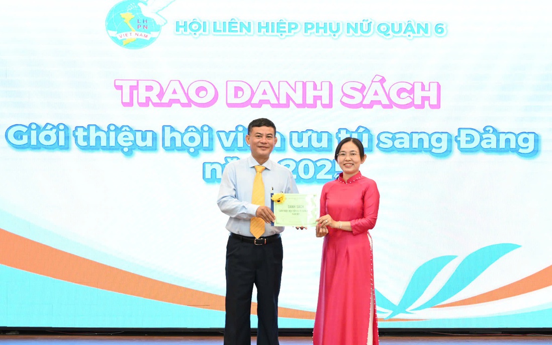 Quận 6 (TPHCM): Giới thiệu 65 hội viên ưu tú cho tổ chức Đảng xem xét, bồi dưỡng nhân dịp 8/3