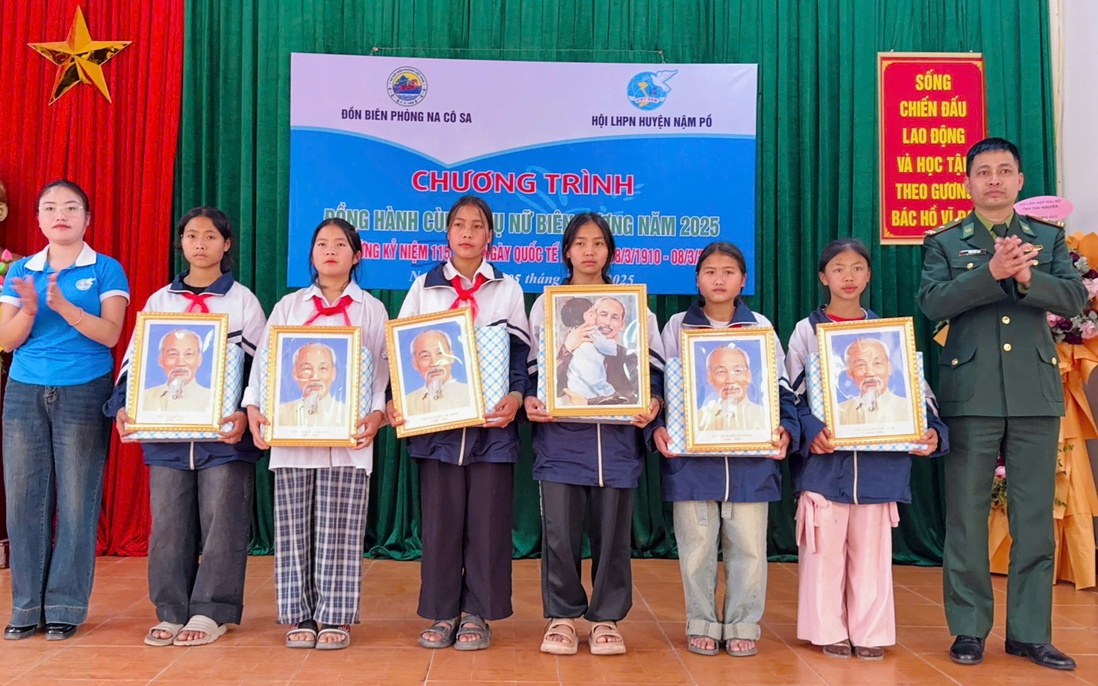 Bộ đội biên phòng Na Cô Sa "Đồng hành cùng phụ nữ biên cương"