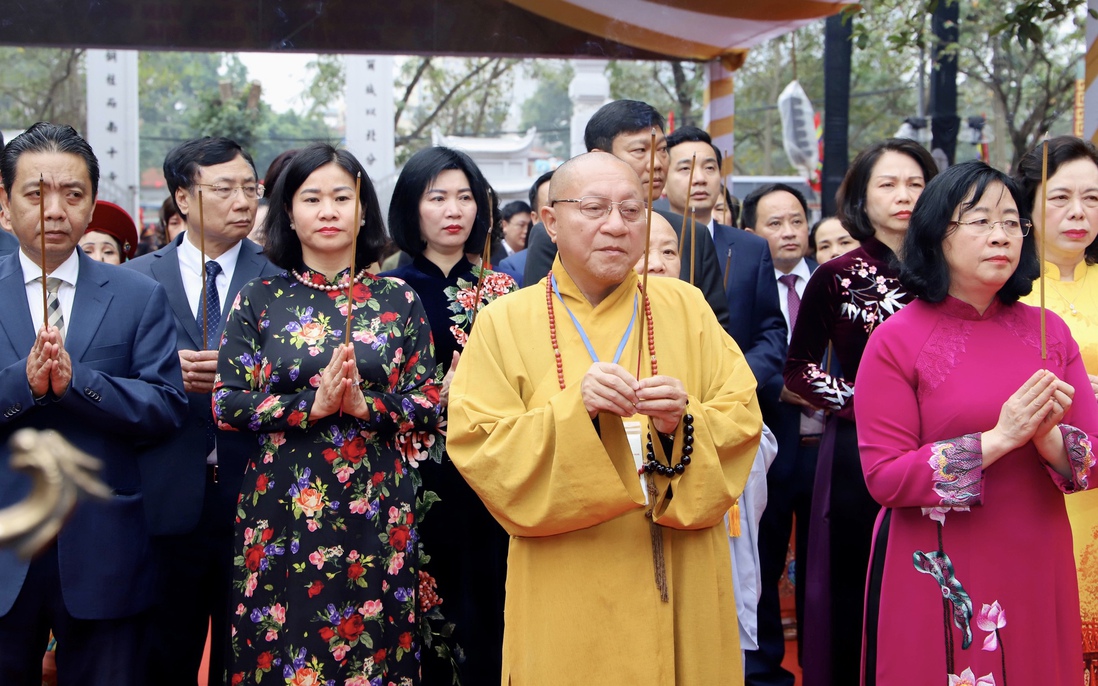 Công bố Quyết định ghi danh "Lễ hội đền Hai Bà Trưng" vào danh mục Di sản Văn hóa phi vật thể quốc gia