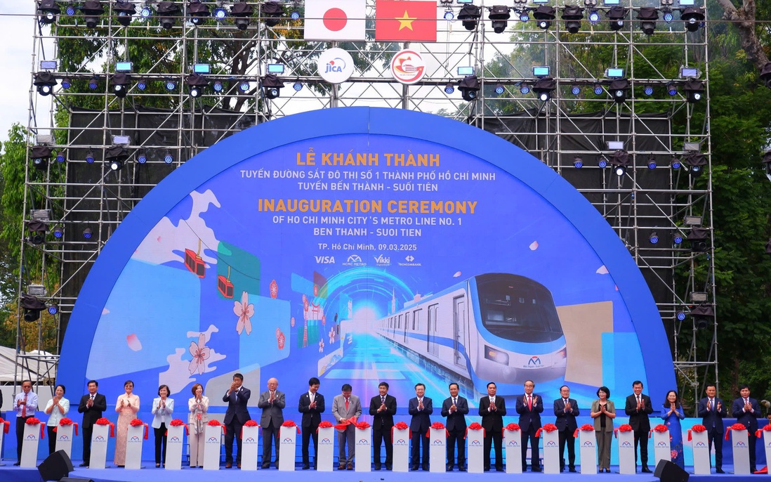 TPHCM khánh thành tuyến Metro số 1: Khởi nguồn cho sự phát triển giao thông đô thị hiện đại