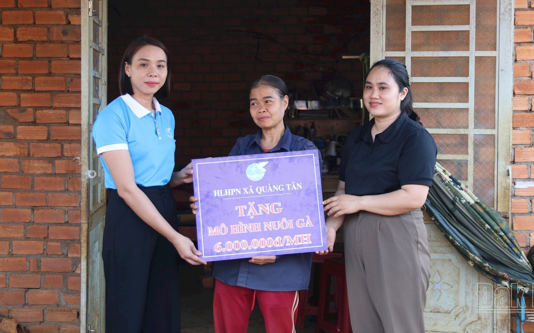 Đắk Nông: Phụ nữ xã vùng sâu tích cực hỗ trợ hội viên, trẻ em nghèo vươn lên trong cuộc sống