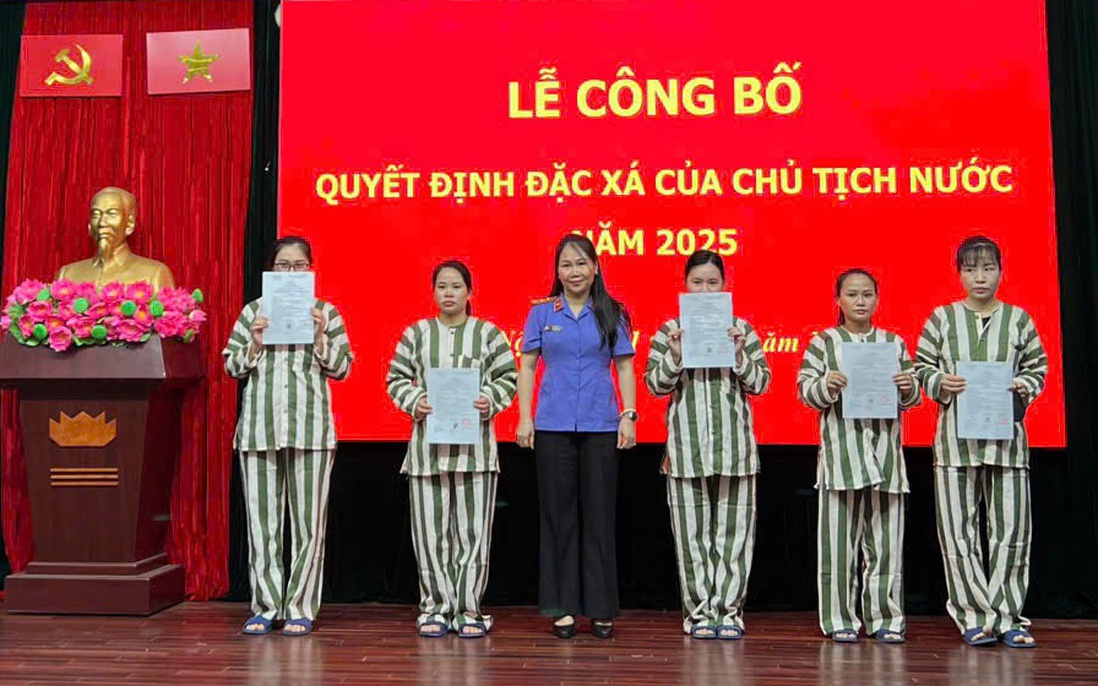 Hà Nội: Công bố quyết định đặc xá cho 139 phạm nhân