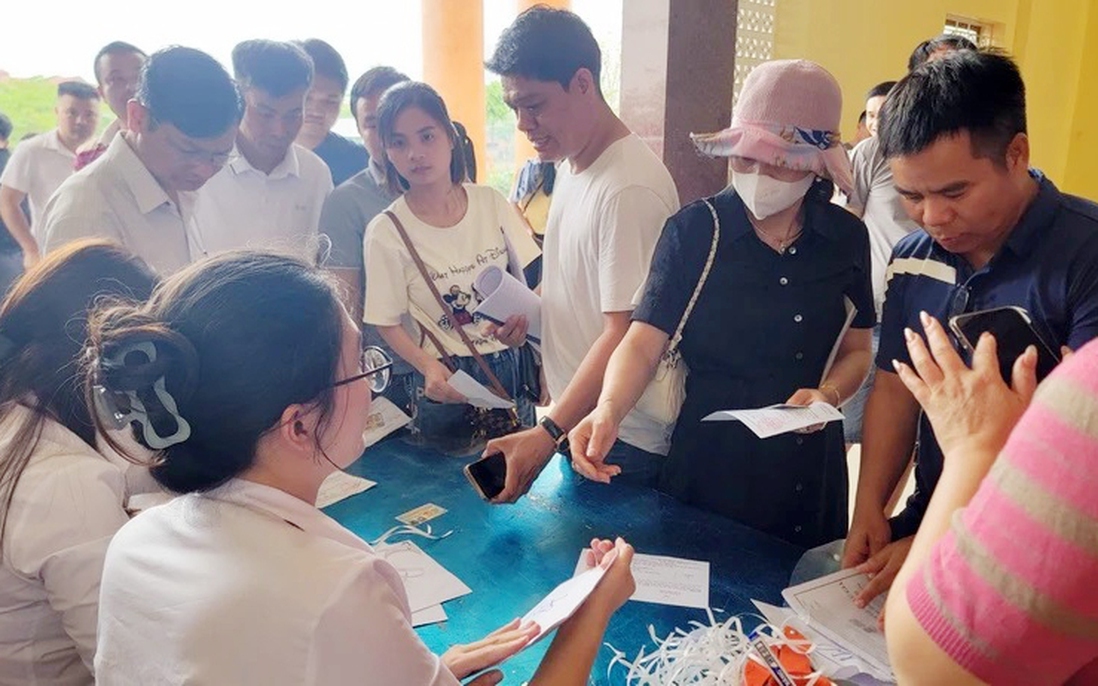 Hưng Yên: Không có "đột biến" tại phiên đấu giá đất vùng ven đô