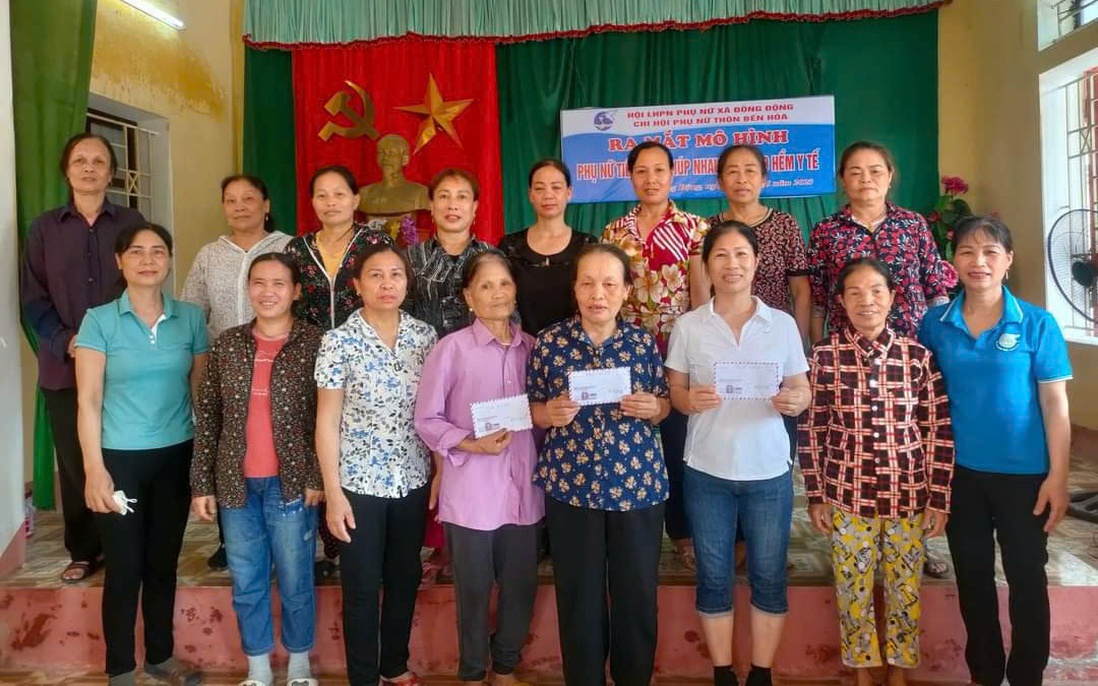 Giúp hội viên giảm nghèo từ “Tổ, nhóm phụ nữ tiết kiệm giúp nhau mua bảo hiểm y tế”
