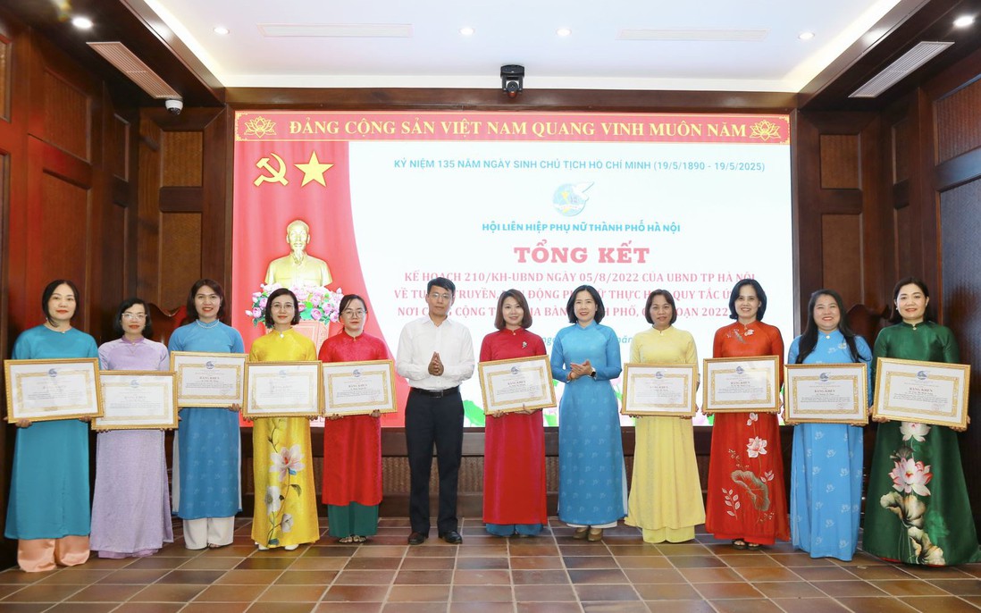 Tôn vinh phụ nữ Thủ đô điển hình tiêu biểu làm theo lời Bác giai đoạn 2016-2025