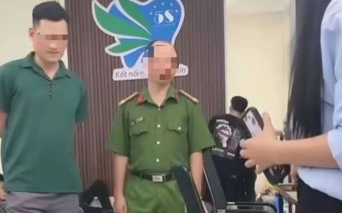 Vụ cán bộ công an bị tố đánh 1 cô gái: Vì sao tổ công tác có mặt tại công ty?