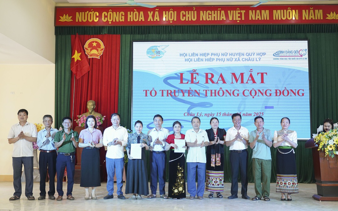 Nghệ An: Ra mắt 2 mô hình Tổ truyền thông cộng đồng ở huyện Quỳ Hợp
