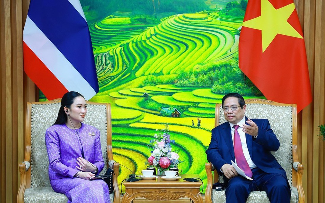 Hai Thủ tướng Việt Nam và Thái Lan đồng chủ trì Kỳ họp lần thứ tư Nội các chung giữa hai nước