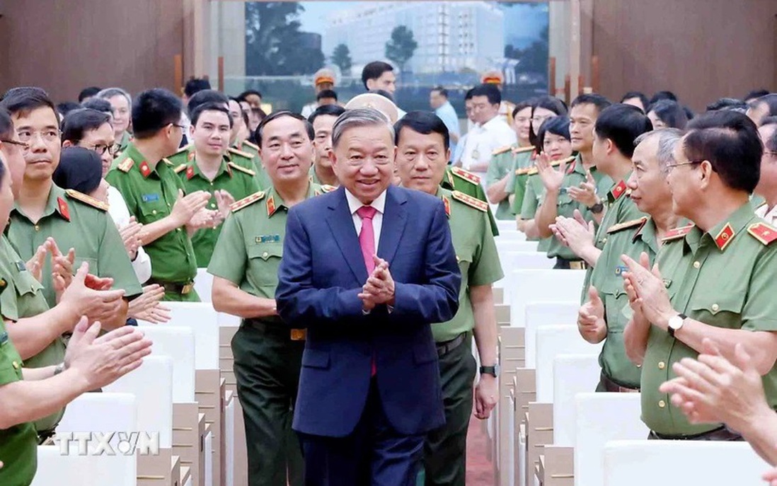 Tổng Bí thư: Gắn kết chặt chẽ học tập, làm theo Bác với xây dựng lực lượng Công an Nhân dân