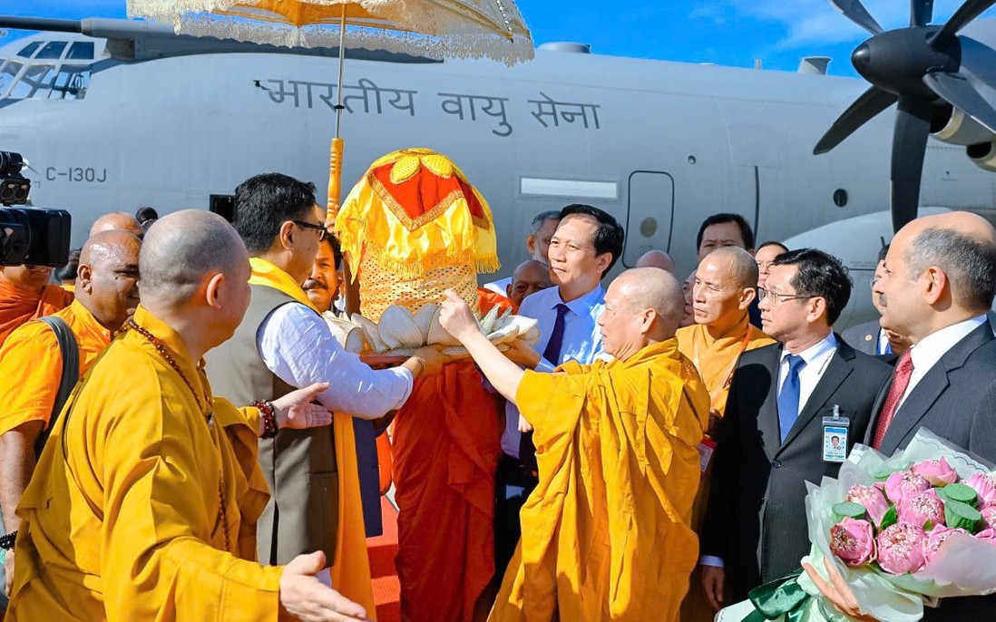 Xá lợi Đức Phật được tôn trí, an vị tại chùa Thanh Tâm, TPHCM