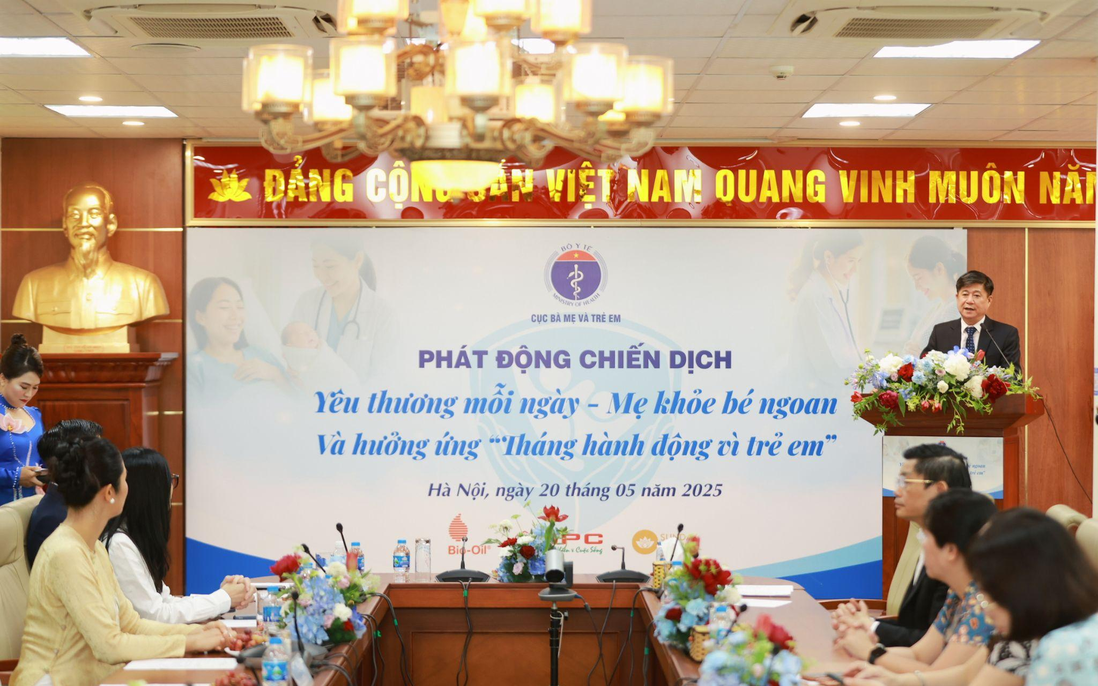 Nhãn hàng đồng hành cùng chiến dịch "Yêu thương mỗi ngày - Mẹ khỏe, bé ngoan"