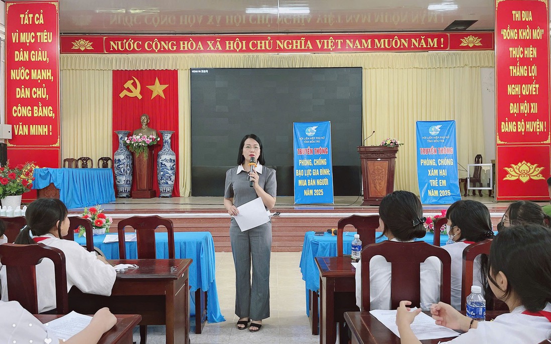 Bến Tre: Truyền thông trang bị kỹ năng, năng lực tự bảo vệ cho phụ nữ và trẻ em