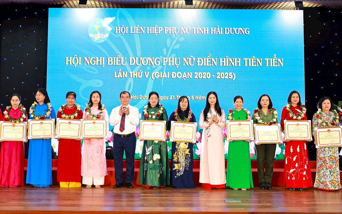 Hải Dương biểu dương 95 tập thể, cá nhân phụ nữ điển hình tiên tiến