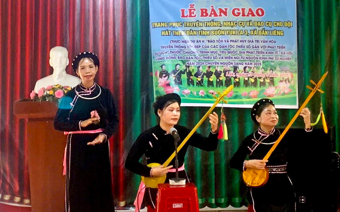 Đắk Lắk: Bảo tồn và phát huy nghệ thuật hát Then, đàn Tính của đồng bào Tày