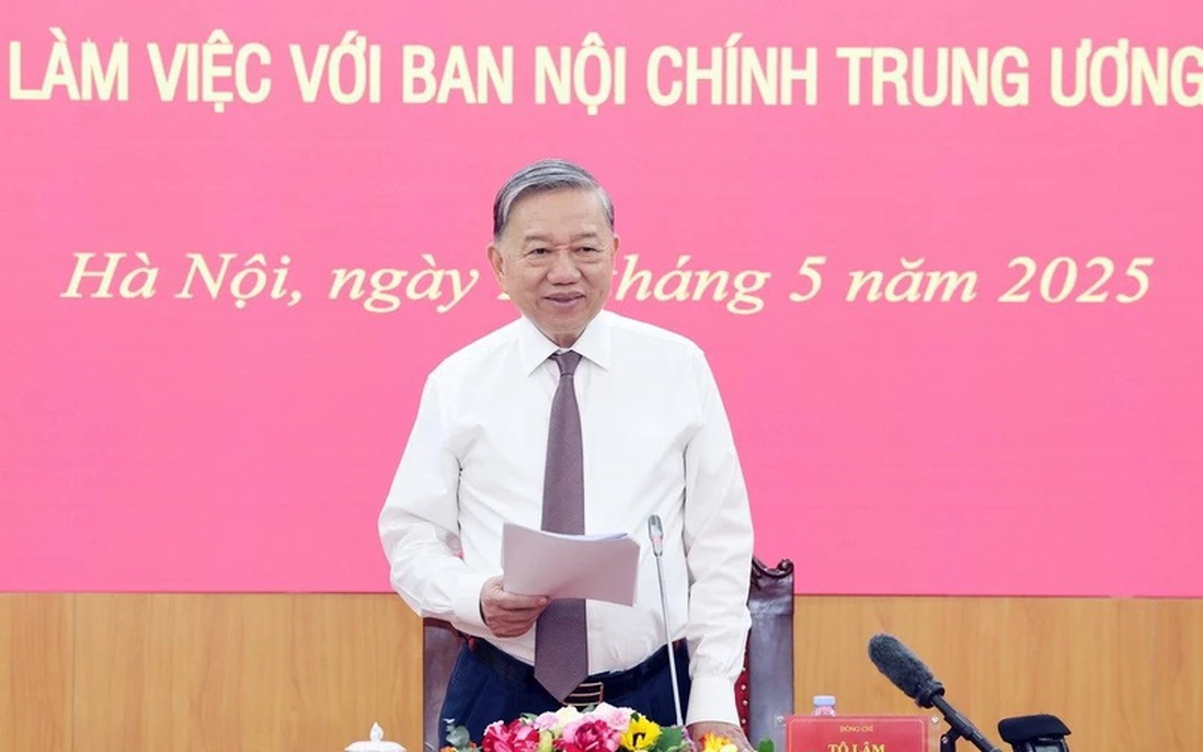 Công tác nội chính phải hướng mục tiêu giữ vững ổn định để phát triển đất nước