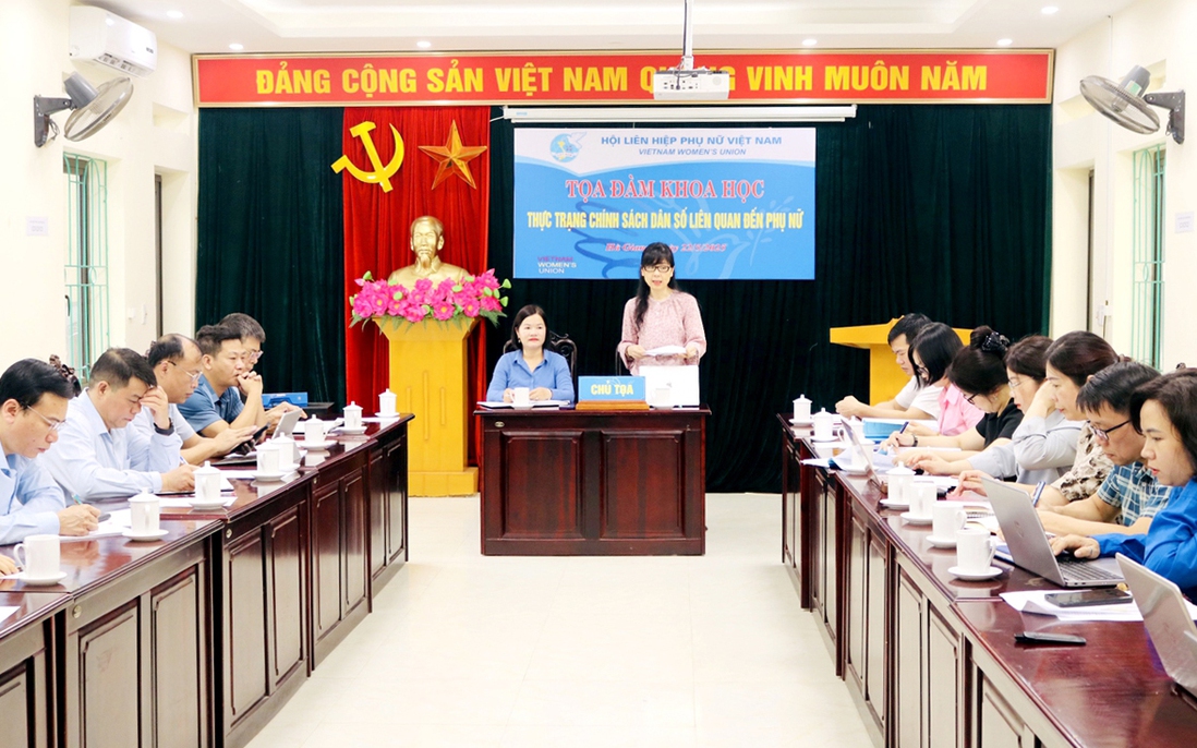 Hà Giang: Tọa đàm khoa học "Thực trạng chính sách dân số liên quan đến phụ nữ"