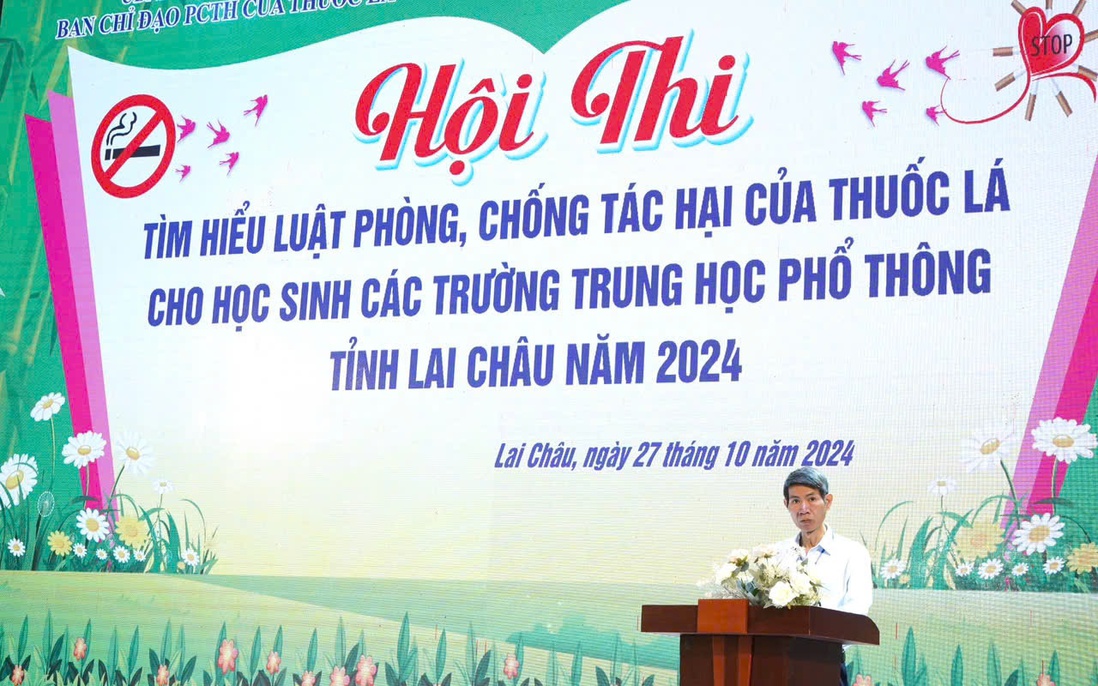 Lai Châu: Tăng cường phối hợp phòng, chống tác hại thuốc lá trong môi trường giáo dục