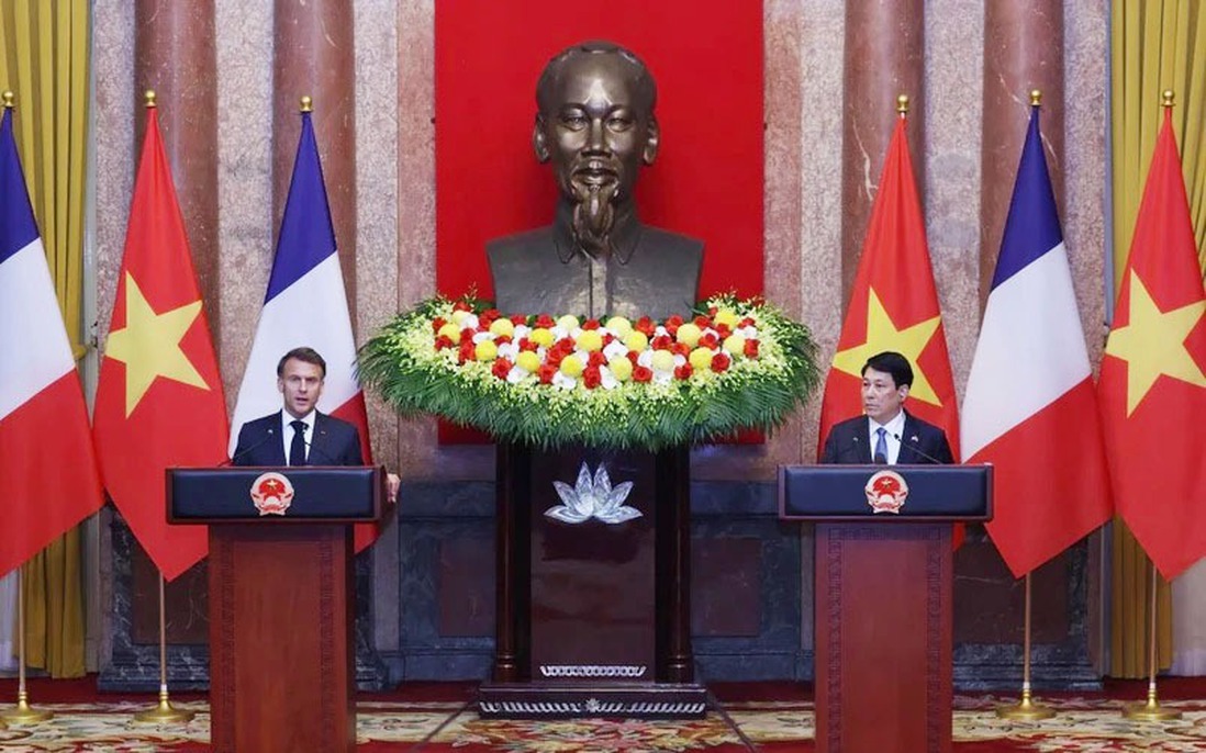 Toàn văn Tuyên bố chung Việt Nam-Pháp