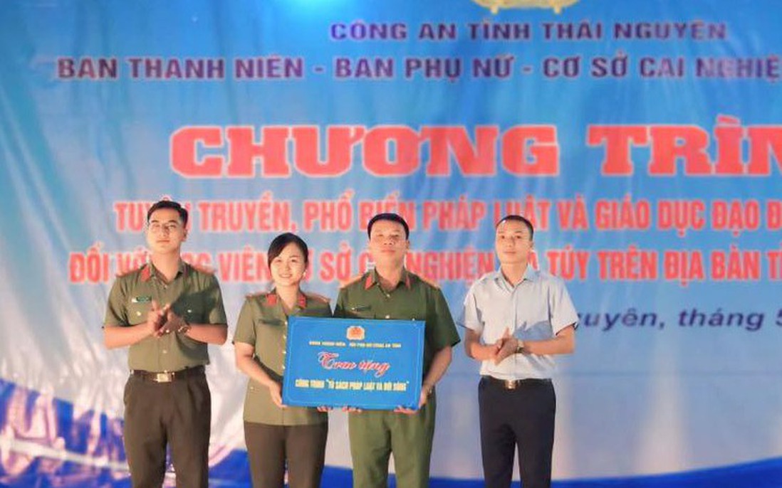 Thái Nguyên: Phổ biến giáo dục pháp luật cho gần 500 học viên cai nghiện ma túy