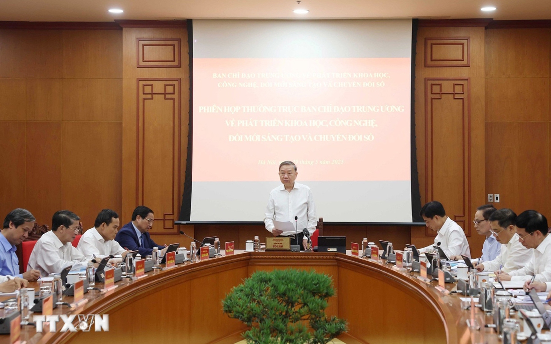 Tổng Bí thư: Danh mục công nghệ chiến lược phải giải quyết các bài toán lớn của đất nước