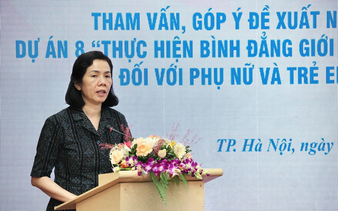 Đề xuất một số nội dung lồng ghép giới trong Dự án 8 giai đoạn 2026-2030