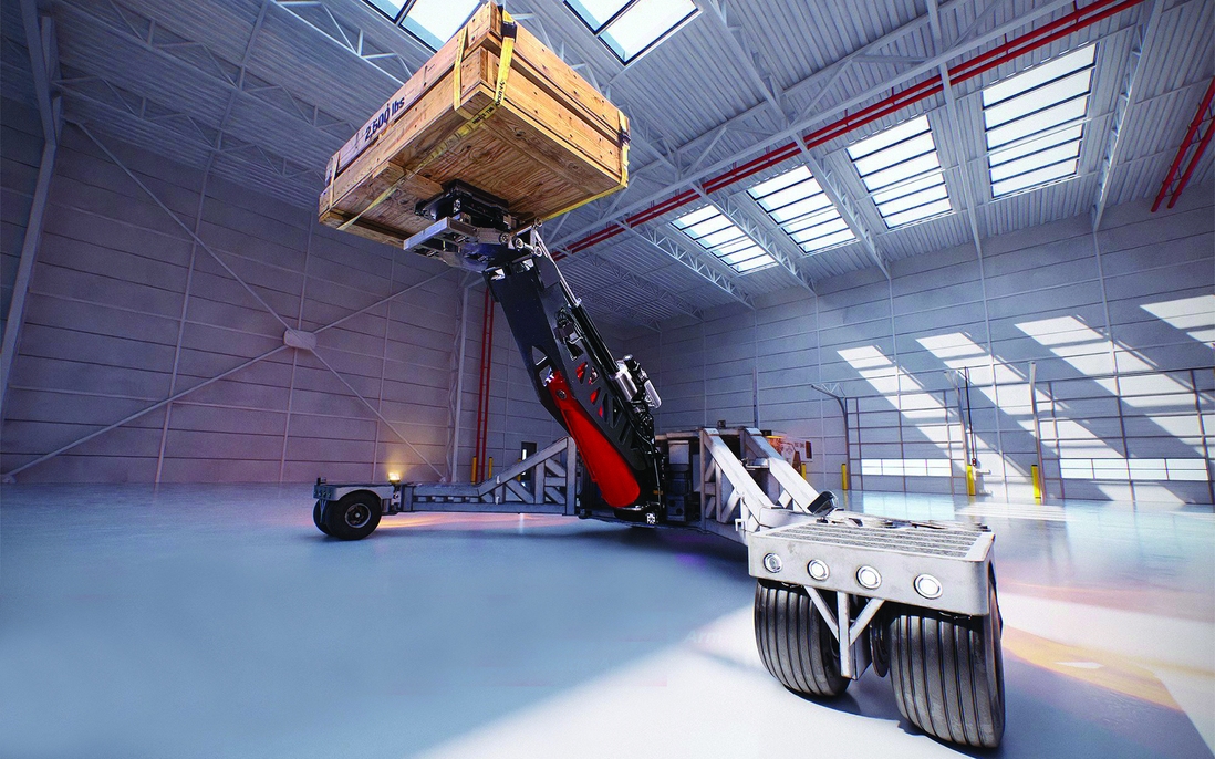 Cánh tay robot phi thủy lực khỏe nhất thế giới