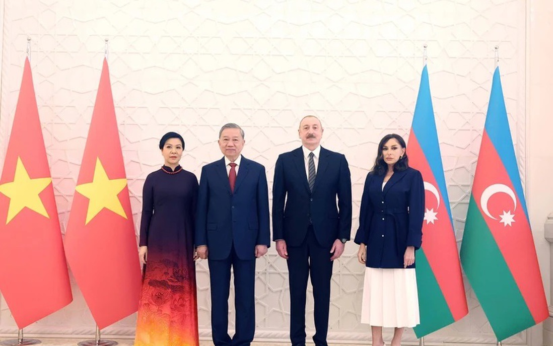Lễ đón Tổng Bí thư Tô Lâm và Phu nhân thăm cấp Nhà nước Azerbaijan