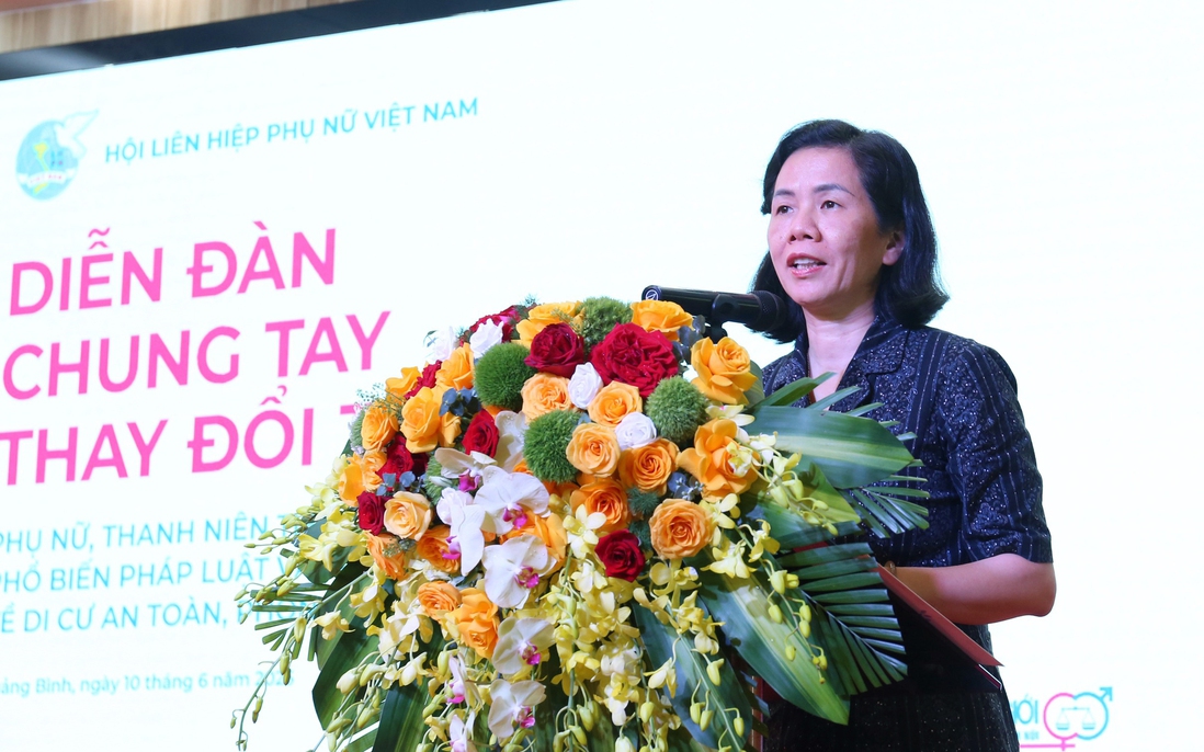 Phụ nữ, thanh niên chung tay phòng, chống mua bán người, thúc đẩy di cư an toàn