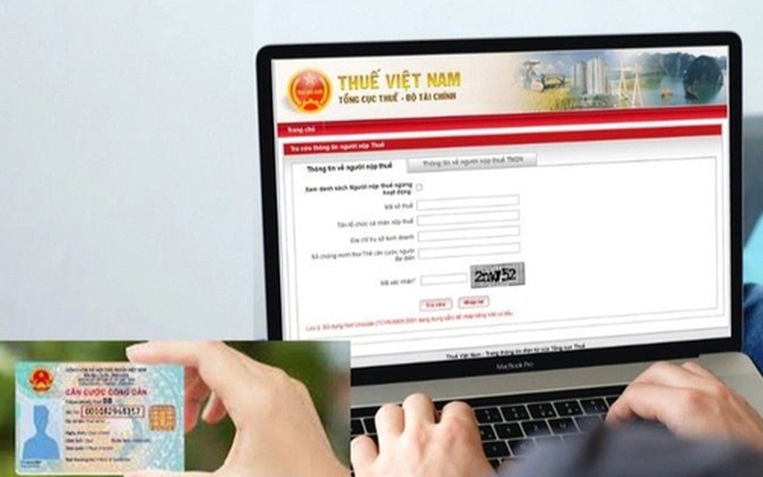 Nhiều lợi ích thiết thực khi sử dụng số định danh cá nhân làm mã số thuế