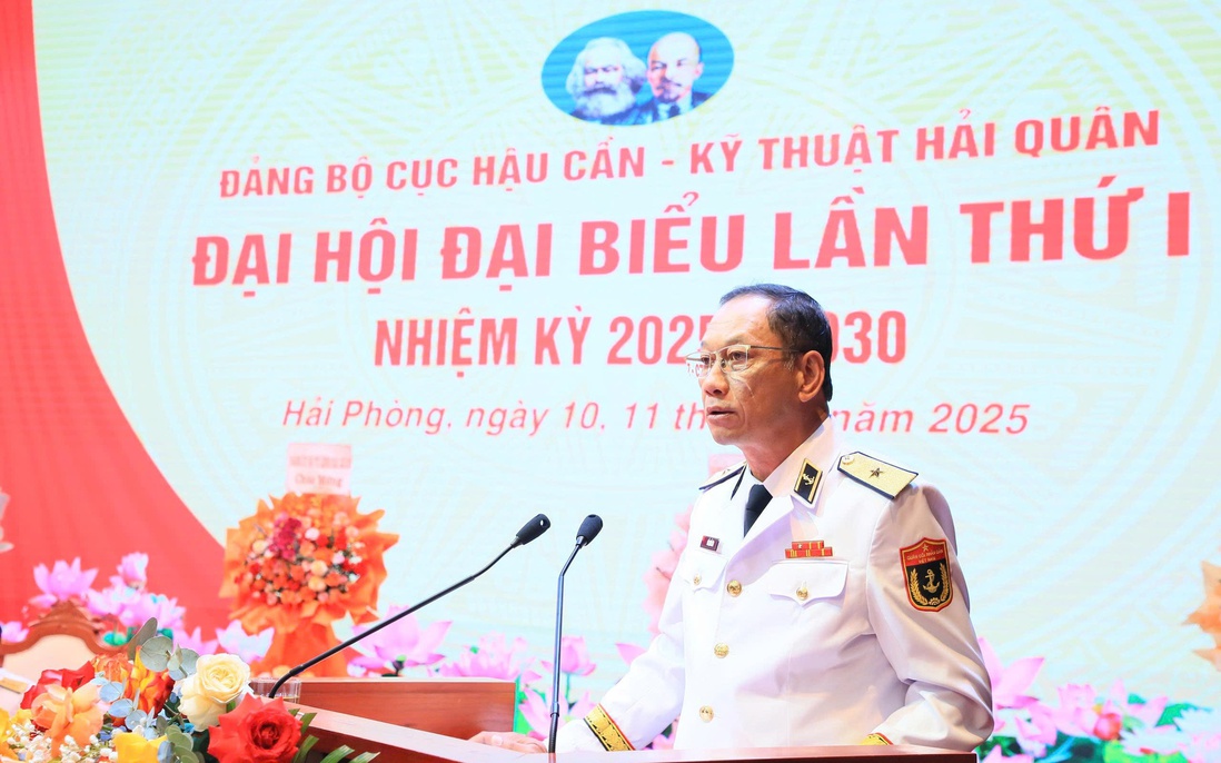 Đại hội Đảng bộ Cục Hậu cần - Kỹ thuật Hải quân nhiệm kỳ 2025-2030