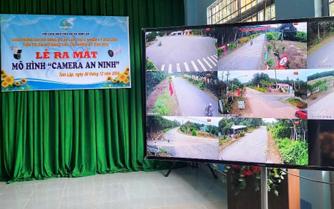 Bình Dương: Mô hình "Camera an ninh" của Hội LHPN xã mang lại sự an tâm cho người dân