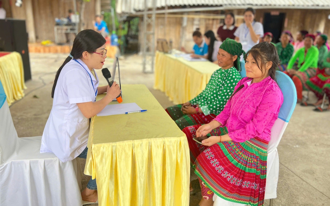 Hà Giang: Tổ chức chiến dịch truyền thông sinh đẻ an toàn cho phụ nữ dân tộc thiểu số