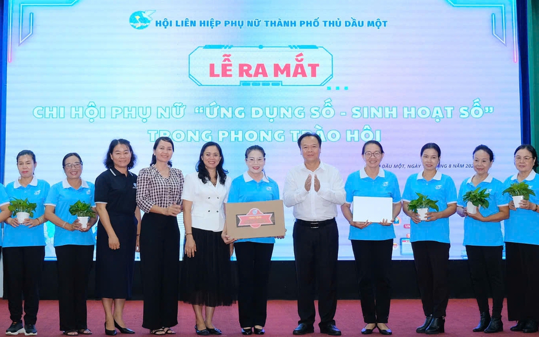 Bình Dương: Tập hợp phụ nữ nhập cư tham gia hoạt động trên không gian mạng