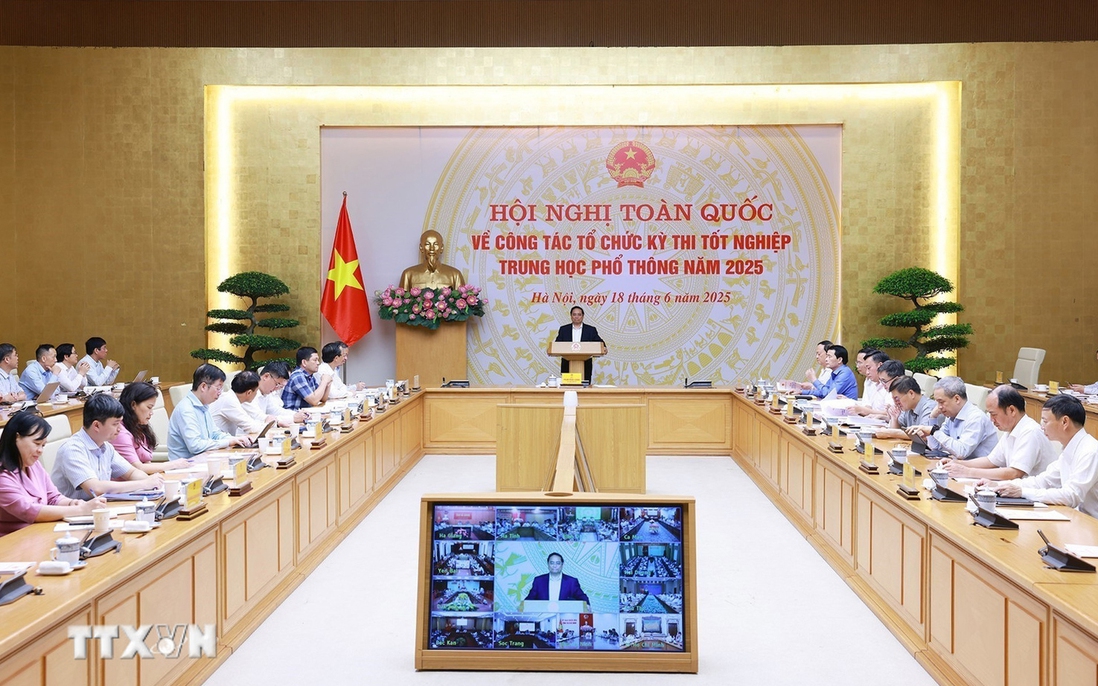 Thủ tướng: Không để xảy ra bất cứ tiêu cực nào trong kỳ thi tốt nghiệp THPT