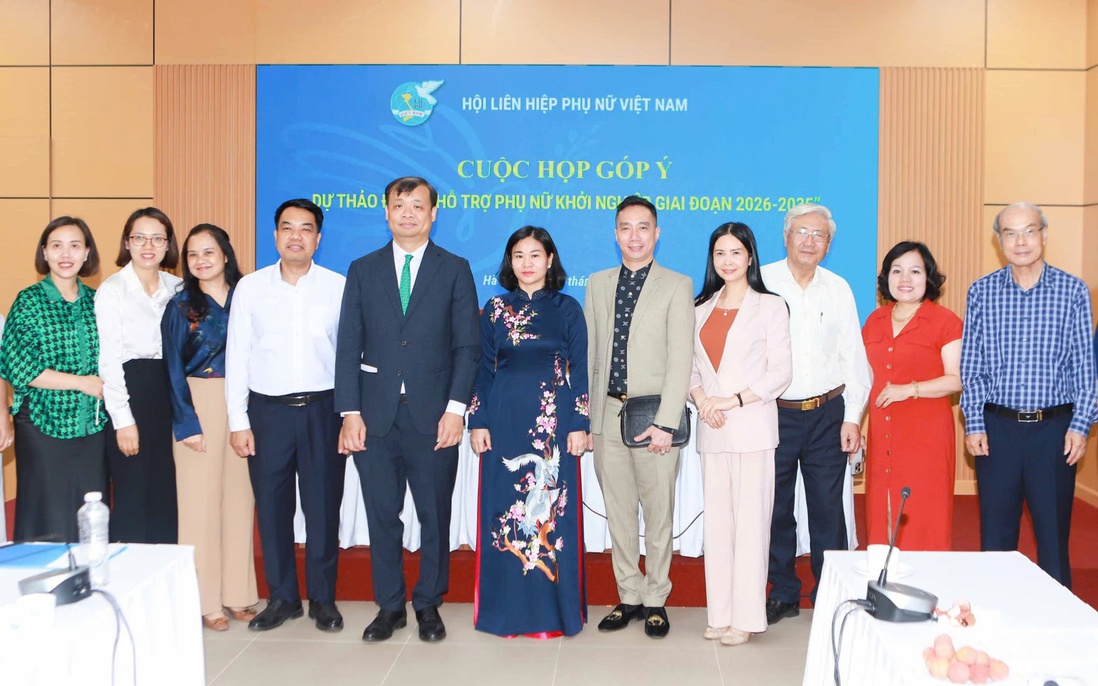 NTK Đỗ Trịnh Hoài Nam tiếp tục đồng hành cùng Đề án "Hỗ trợ phụ nữ khởi nghiệp"