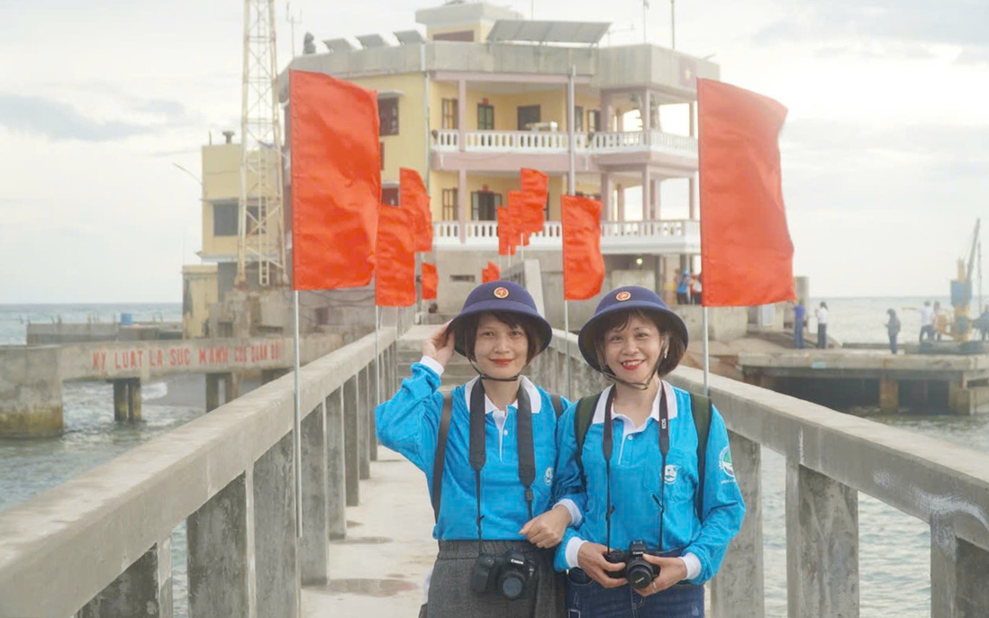 Trường Sa trong trái tim những nhà báo nữ