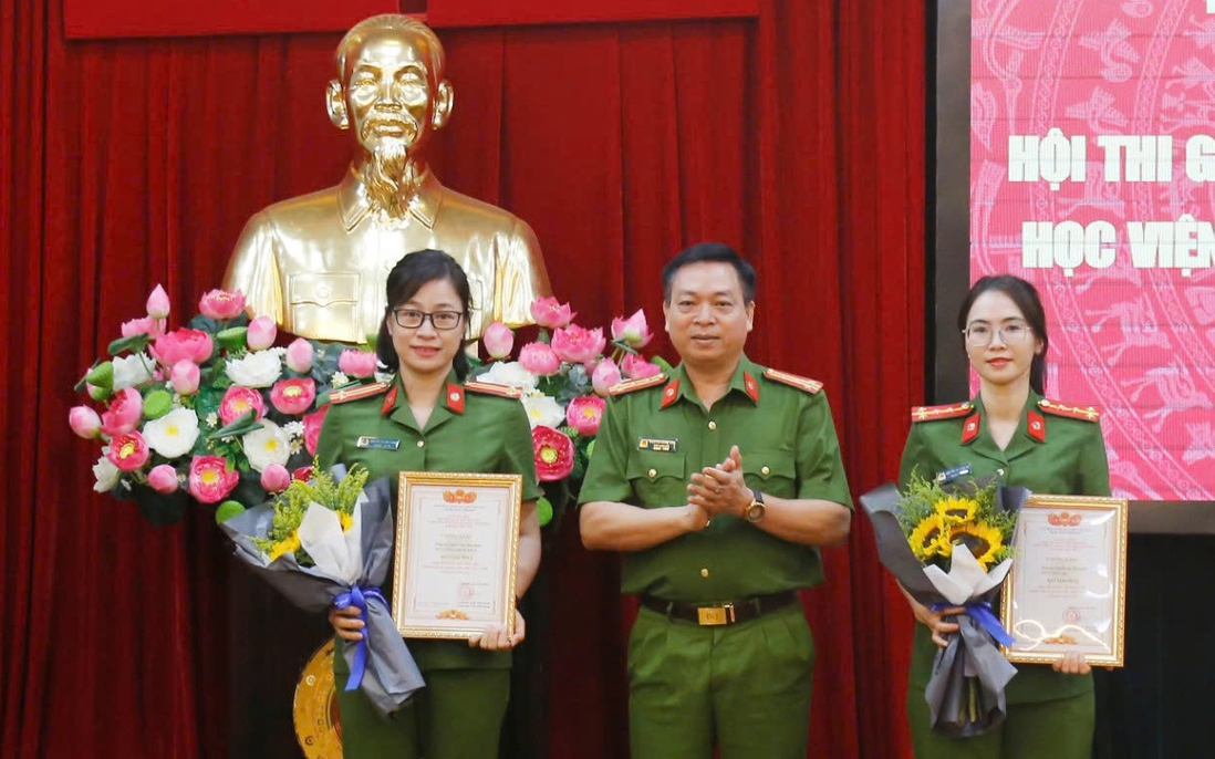 24 hội viên phụ nữ Học viện Cảnh sát Nhân dân đạt giải Giảng viên dạy giỏi năm học 2024 - 2025
