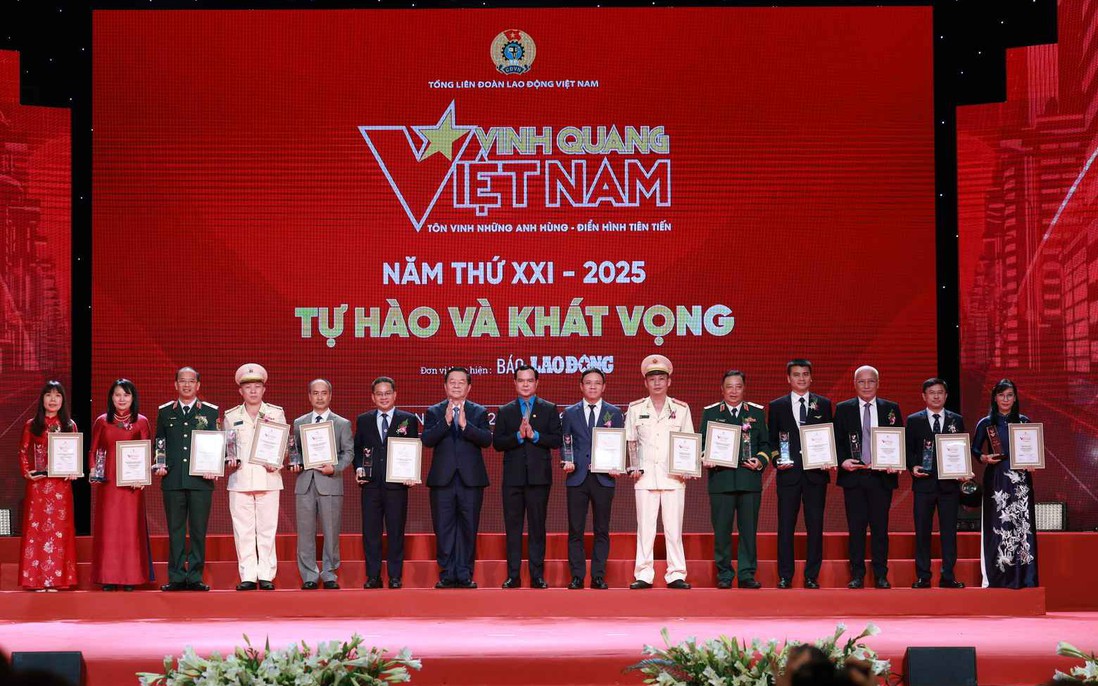 Chương trình "Vinh quang Việt Nam" tạo động lực cho các phong trào thi đua yêu nước