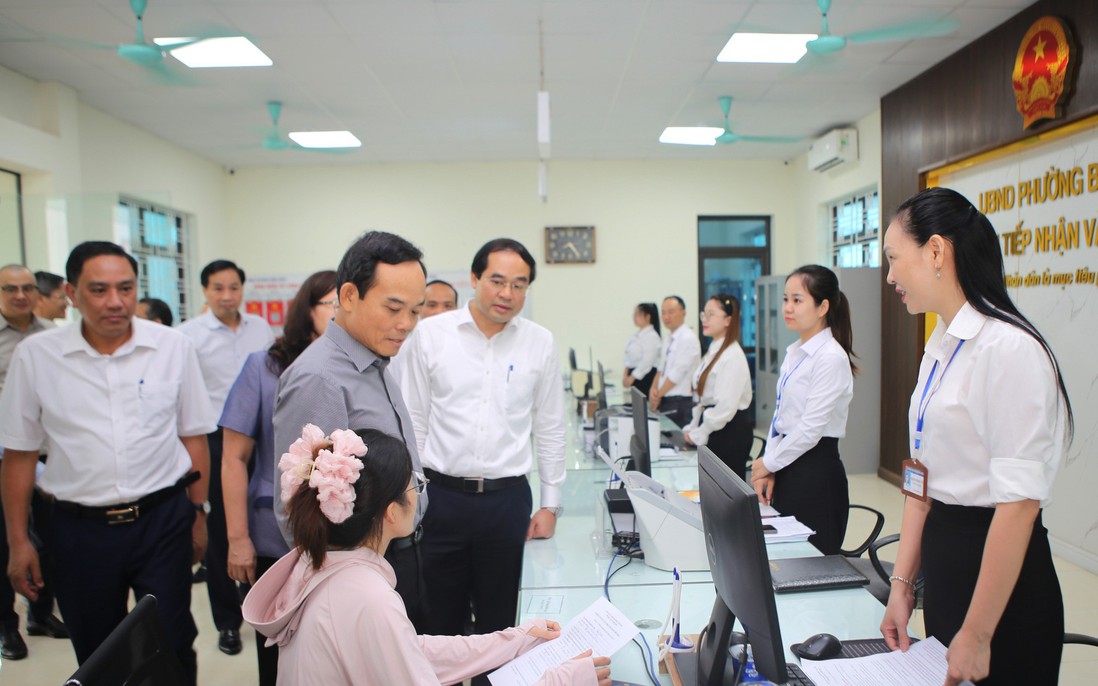 Trưởng Ban Chính sách, Chiến lược Trung ương khảo sát việc vận hành cấp xã mới tại Lào Cai