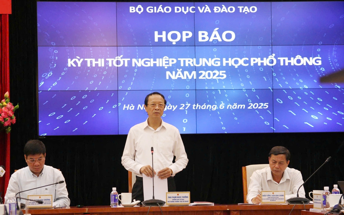 Bộ Công an đang xác minh 3 đối tượng sử dụng AI để giải đề thi tốt nghiệp THPT 2025