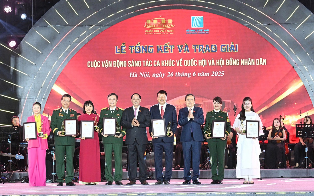 Lễ tổng kết và trao giải Cuộc vận động sáng tác ca khúc về Quốc hội và Hội đồng nhân dân