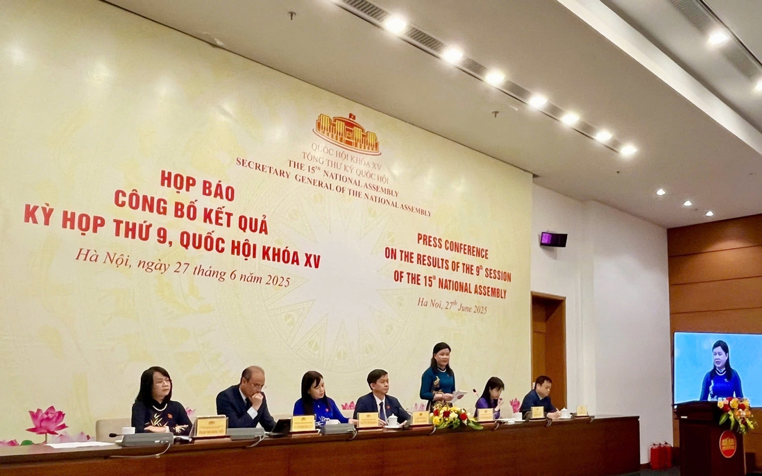 Kỳ họp thứ 9: Quốc hội thông qua 34 luật, quyết nhiều vấn đề lịch sử