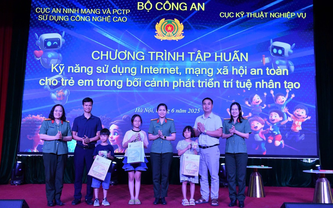 Tập huấn kỹ năng sử dụng Internet, mạng xã hội an toàn cho hơn 200 trẻ em