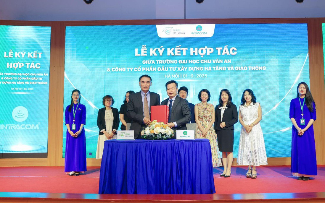Doanh nghiệp “bắt tay” trường đại học: Intracom Group và Đại học Chu Văn An thúc đẩy hợp tác khởi nghiệp và chuyển đổi số