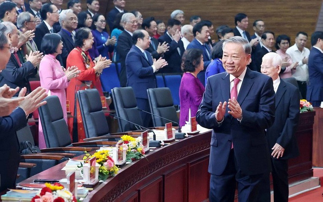 Tổng Bí thư Tô Lâm dự lễ công bố các nghị quyết, quyết định thành lập TPHCM và Đảng bộ TPHCM